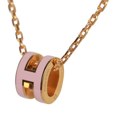 hermes mini pop h necklace|hermes pop h necklace price.